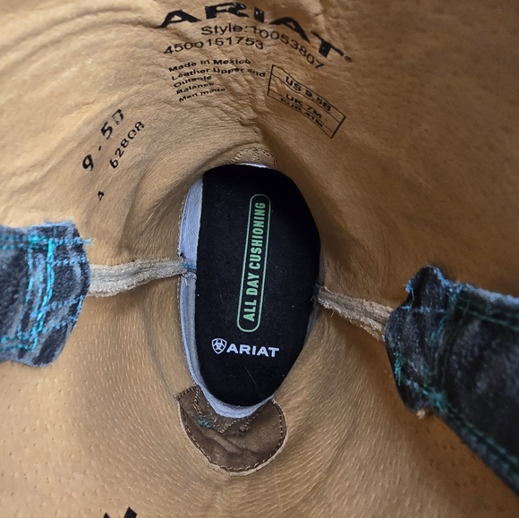 Ariat Womens Futurity Dash Mint Boots - Picture 14 of 16